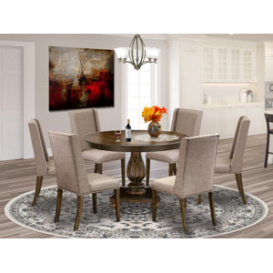 Round Seats 6 Kitchen & Dining Room Sets, Dining Table Sets You'll Love